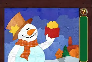 圣诞拼图冰雪奇缘中文版圣诞拼图冰雪奇缘绿色版
