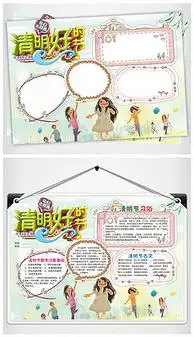 cdr清明节手抄报边框cdr格式清明节手抄报边框素材图片cdr清明节手抄报边框设计模板我图网