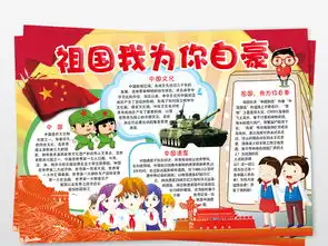 祖国我为你自豪小报国庆节庆国庆手抄小报图片模板psd设计图下载国庆节手抄报大全编号18690643