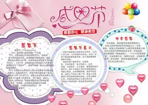 感恩的心感恩节小报手抄报学会感恩psd图片模板psd设计图下载感恩节手抄报大全编号17222391