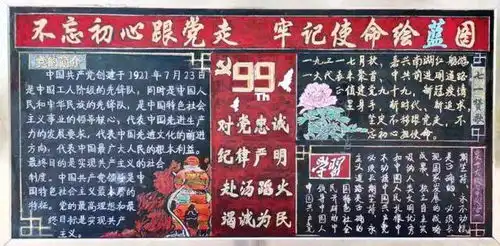 献礼七一福建省森林消防总队组织主题板报创作展评活动