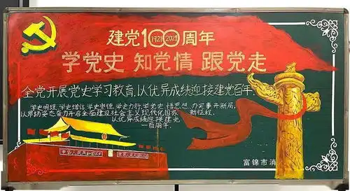 庆11黑板报消防
