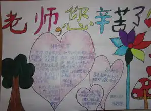 教师节手抄报谢谢你我的老师