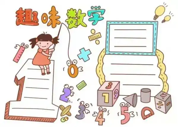数学手抄报模板