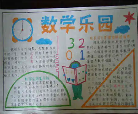 数学手抄报数学符号的起源