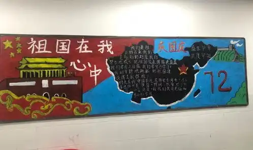 固始三高举行喜迎国庆佳节主题板报评比活动
