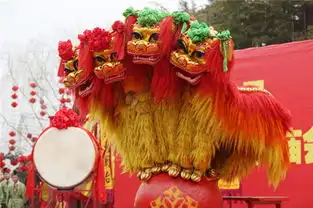 开封翰园庙会上演舞狮绝技曾登奥运舞台获赞