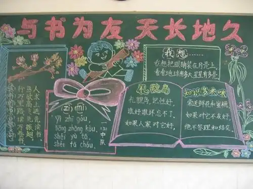 中学生黑板报惊艳了大家,网友看起来不像真的,学生这么有才