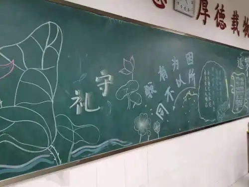 八字真经练出文明真火临朐中学附属初中开展学生文明素养提升月系列活动