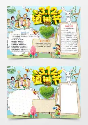 植树节手抄报word模板植树节手抄报word模板下载熊猫办公