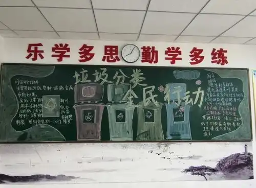 庆国庆黑板报内容部队垃