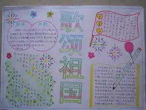 迎中秋庆国庆手抄报最好看的又简单图片
