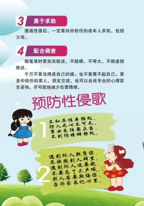 利剑护蕾普法动漫之保护自己远离性侵