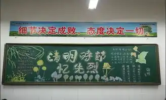 汉阴平梁初中开展我们的节日清明主题教育活动