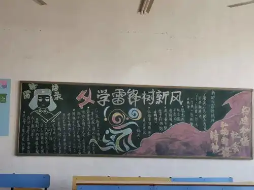 信工动态弘扬雷锋精神黑板报大赛圆满结束