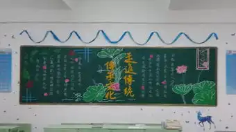 黑板报表彰大会又一批精美的黑板报新鲜出炉