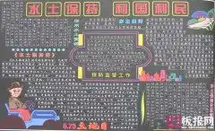 世界节日黑板报