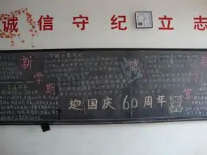 庆国庆黑板报内容部队作