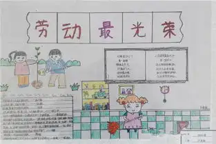 五一劳动节手抄报劳动最光荣