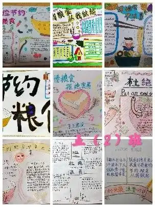 徐州市三十六中附小五年级节约新食尚主题活动