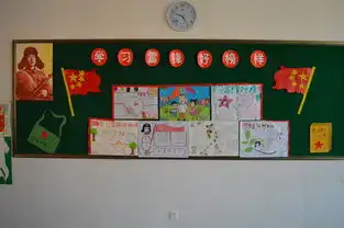 学习雷锋小学生黑板报