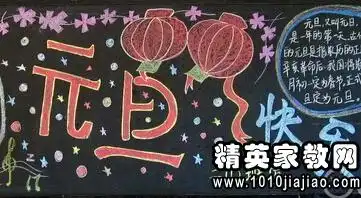 2015年元旦黑板报内容元旦趣俗