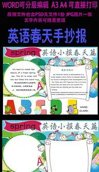 保护环境黑板报图片简单
