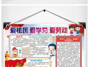 五一劳动节小报爱祖国爱学习手抄报电子小报图片素材psd模板下载124.23mb劳动节手抄报大全节日手抄报