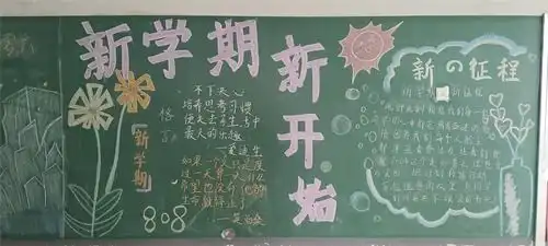 蒙城县汇贤中学开展开学新畅想及安全伴我行板报活动