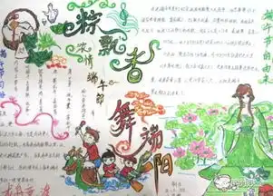 端午黑板报