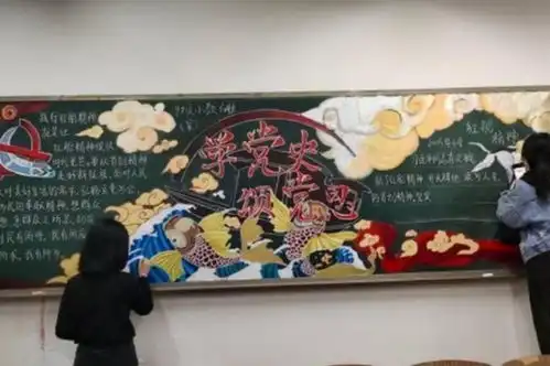 初中生黑板报走红,老师看后舍不得擦,连隔壁班都来膜拜