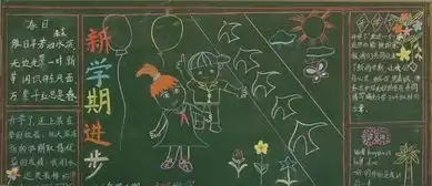 小学新学期黑板报