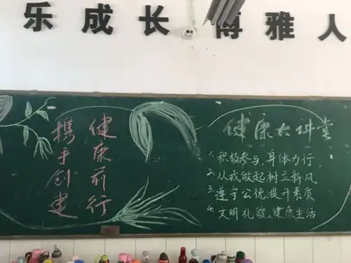 创建国家卫生县城冠县实验小学在行动