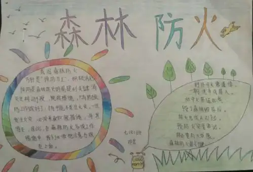 森林防火不松懈看我们的行动