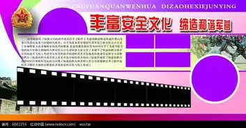部队安全文化黑板报