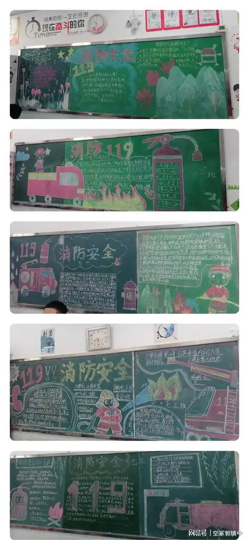 空冢郭镇初级中学开展消防安全交通安全主题黑板报评比活动