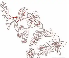 黑板报花边淡色小花边