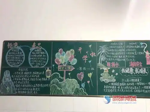 隆回县荷田乡黄皮小学开黑板报评比活动