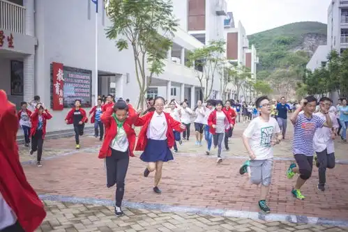 地震来了,我有招柳州铁一中学初中部举行防震减灾应急疏散安全演练