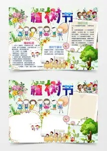植树节手抄报word模板下载熊猫办公