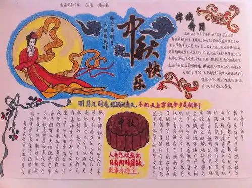 中秋节手抄报中秋节
