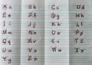 拼音字母手抄报立体笔顺