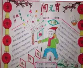 元宵节黑板报漂亮