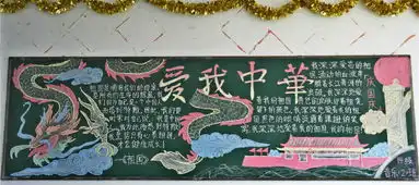 阜阳工业经济学校举办庆国庆黑板报比赛