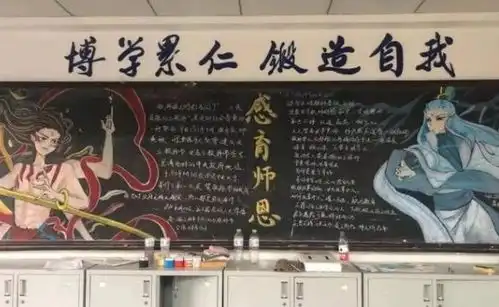 黑板报是校园生活里不可少的一部分,虽然好像不起眼对于考试也没有多大实际的作用,