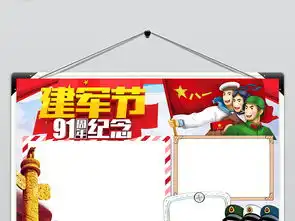 部队黑板报模板部队