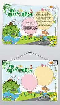 保护环境黑板报图片简单