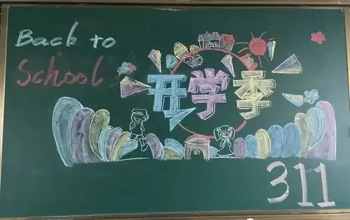 新学期的黑板报手抄报已经帮你写好了