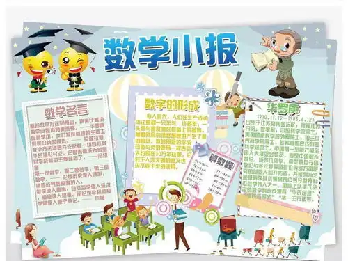 收藏这些趣味数学手抄报,get新技能