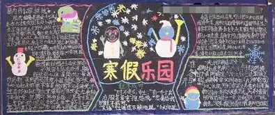 有关寒假的黑板报素材汇总